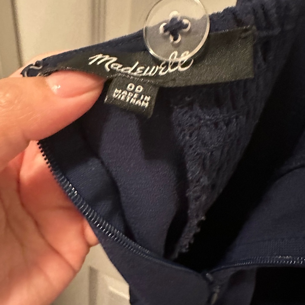 Navy blue Madewell 00 Jumpsuit - Picture 3 of 7